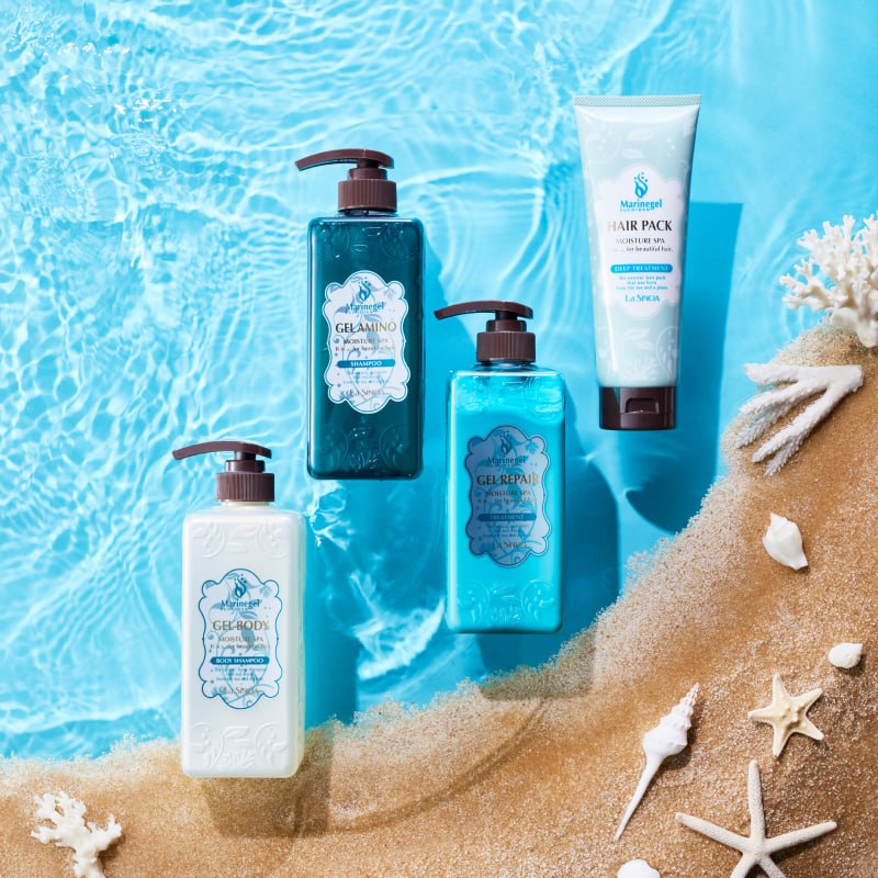 MARINEGEL AMINO SHAMPOO «EX» / ШАМПУНЬ С МОРСКИМИ МИНЕРАЛАМИ. 600 МЛ — изображение 2